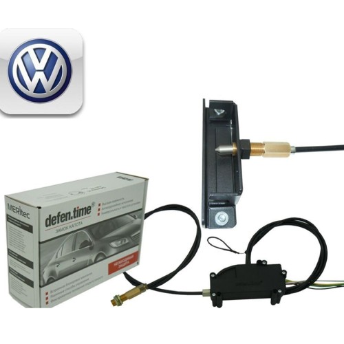 Замок капота Defen.time V5 для Skoda: Octavia 2013-2017 / Rapid 2012+ / Yeti 2009-2018 / VW: Jetta 2010+ / Multivan 2015-2016 / Polo 2009+ / Sirocco 2