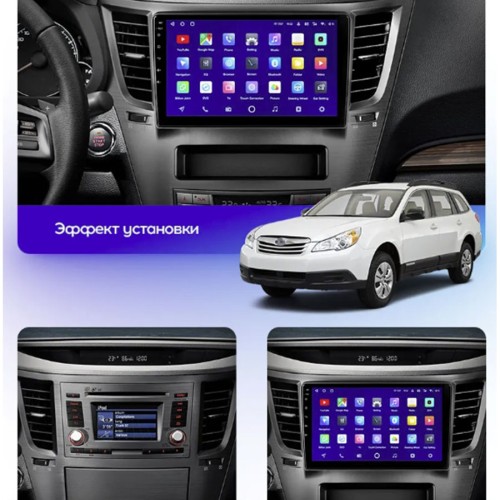 Штатная магнитола Teyes CC3 2K Subaru Outback 4 / Legacy 5 2009-2014 9" (Left hand drive)