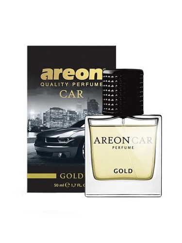 Areon Perfume Glass - ароматизатор-спрей для салона авто gold 50мл