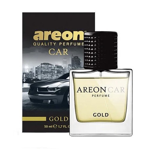 Areon Perfume Glass - ароматизатор-спрей для салона авто gold 50мл