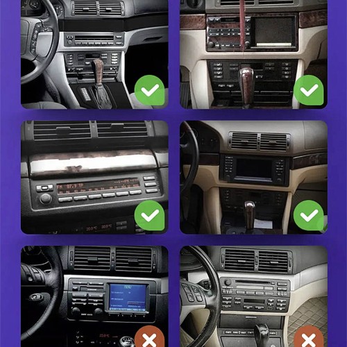 Штатная магнитола Teyes X1 Wi-Fi + 4G BMW X5 E39 E53 1999-2006 9" (2+32Gb)