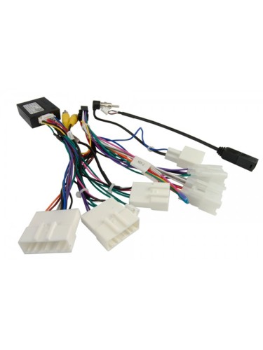 Набор проводов для подключения в Toyota 2012+ (Питание, Динамики, Антенна, Руль, Камера, USB, CAN)