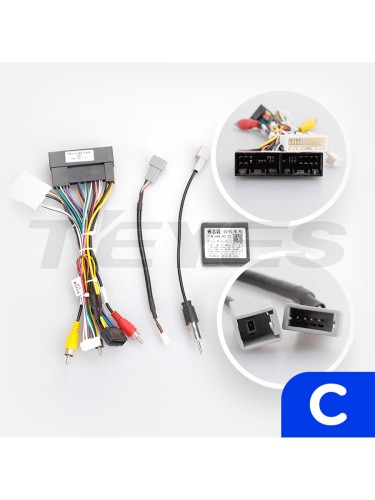 Установочный комплект Teyes для Kia Cerato 3 YD 2013-2017 9" (F1) (Вариант C)