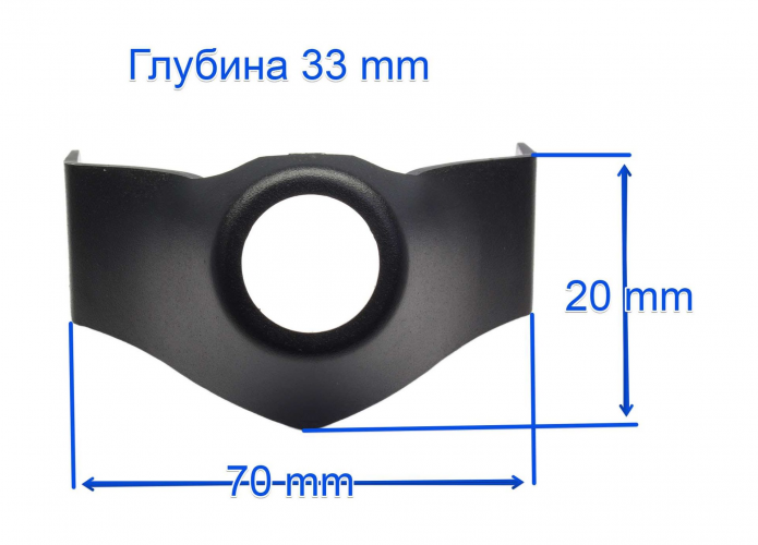 CAM-FAUQ7-1 адаптер для CAM-2F в решетку радиатора Audi Q7 2015-2020