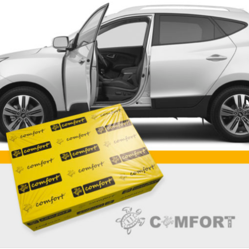 Комплект шумоизоляции пола салона Kроссовера — Комфорт Дарк