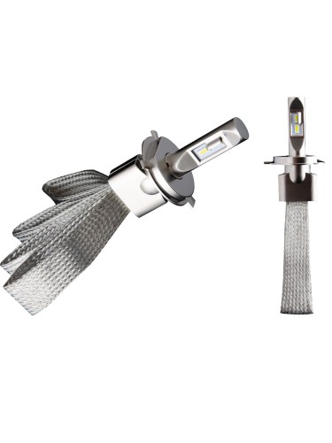 Комплект LED ламп головного света H4 H/L (гибкий кулер) ULTRA BRIGHT