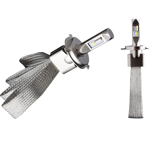 Комплект LED ламп головного света H4 H/L (гибкий кулер) ULTRA BRIGHT
