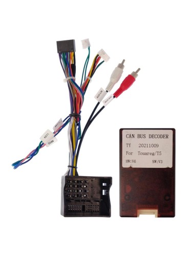 Комплект проводов для установки в VW Touareg 2002 - 2010 (основной, антенна, CAN)