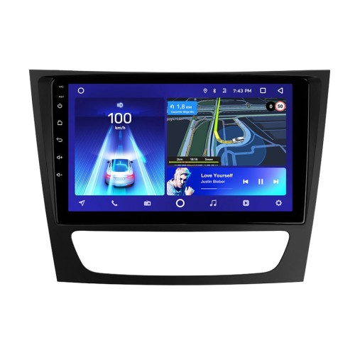 Штатная магнитола Teyes X1 Wi-Fi + 4G Mercedes Benz E-Class S211 W211 2002-2009 / CLS-Class C219 2002-2010 9&quot; (2+32Gb)