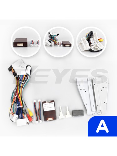 Установочный комплект Teyes для Lexus LS460 LS600H XF40 4 lV 2006-2012 9" (Вариант A) кнопки над управлением климатом