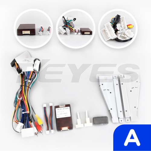 Установочный комплект Teyes для Lexus LS460 LS600H XF40 4 lV 2006-2012 9&quot; (Вариант A) кнопки над управлением климатом