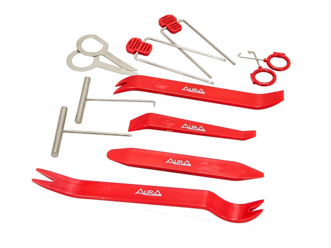 Набор инструментов для разборки салона Aura ARK-002R, 12 предметов 