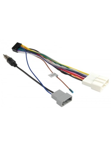 Набор проводов для подключения в Nissan 2004+, Subaru 2008+ (Питание, Динамики, Антенна, Руль)