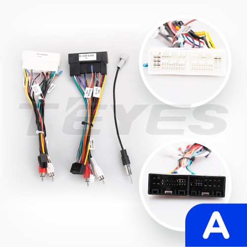 Установочный комплект Teyes для Kia Soul 2 PS 2013-2019 9&quot; (Вариант A) авто с климатом-контроль