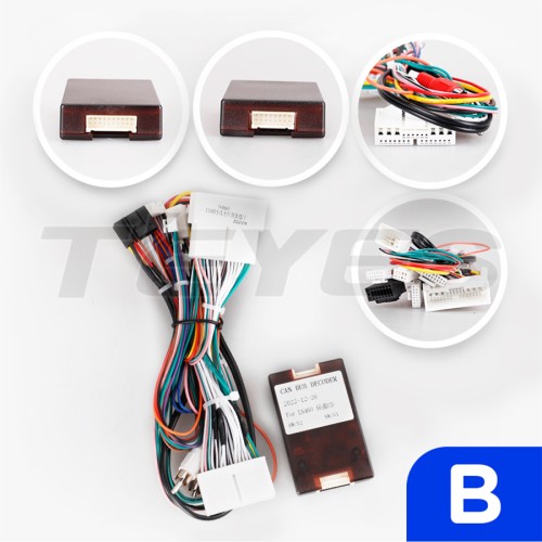 Установочный комплект Teyes для Lexus LS460 LS600H XF40 4 lV 2006-2012 9&quot; (Вариант B) кнопки под управлением климатом