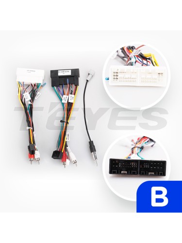 Установочный комплект Teyes для Kia Soul 2 PS 2013-2019 9" (Вариант B) авто с кондиционером