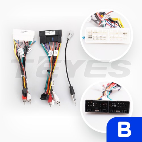 Установочный комплект Teyes для Kia Soul 2 PS 2013-2019 9&quot; (Вариант B) авто с кондиционером