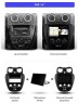 Установочный комплект Teyes для Lada Granta Sport 2011-2018 9" (1Din) (Вариант A)1 DIN (утанавливается в штатную рамку)