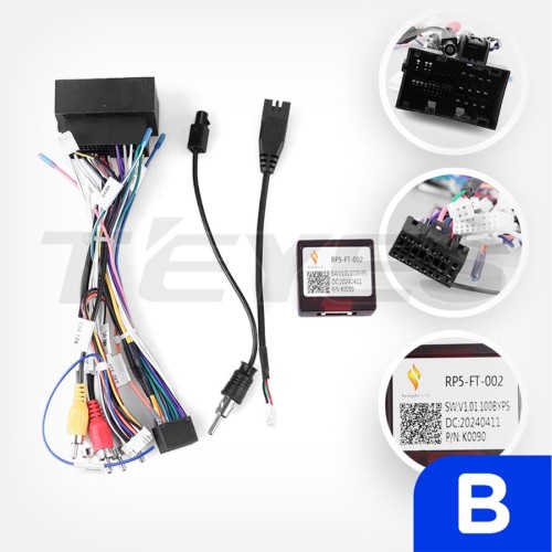 Установочный комплект Teyes для Alfa Romeo Giulietta 940 2013-2020 10&quot; (0Din) Вариант B (штатное ГУ с цветным экраном)