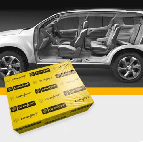 Комплект шумоизоляции пола салона Внедорожника — Комфорт Дарк