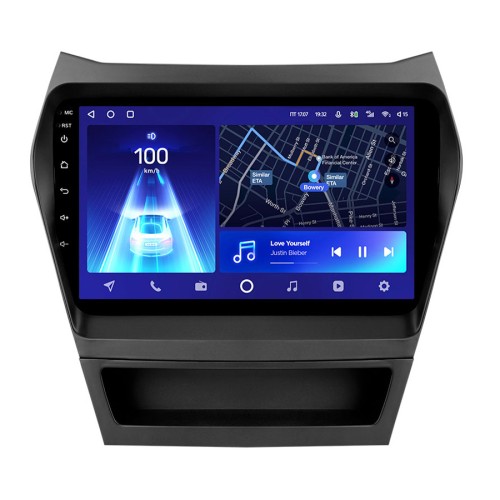 Штатная магнитола Teyes CC3 2K Hyundai Santa Fe 3 2013-2016 9" (Вариант C) авто с навигацией или усилителем
