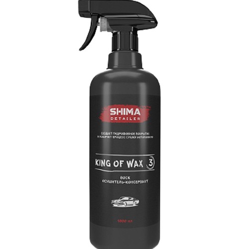 Shima Detailer King of Wax - концентрированный воск осушитель 1 л