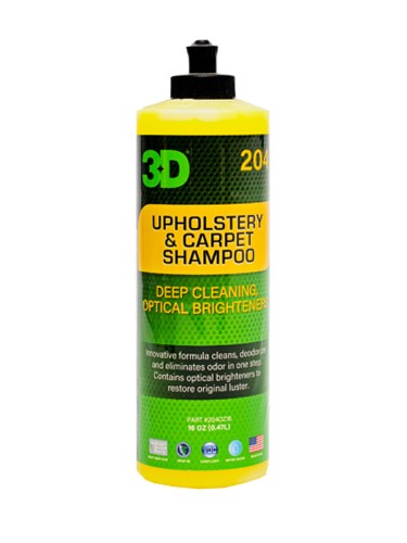 3D Upholstery and Carpet Shampoo - шампунь для ковров, сидений, велюра и обивки 0,48л
