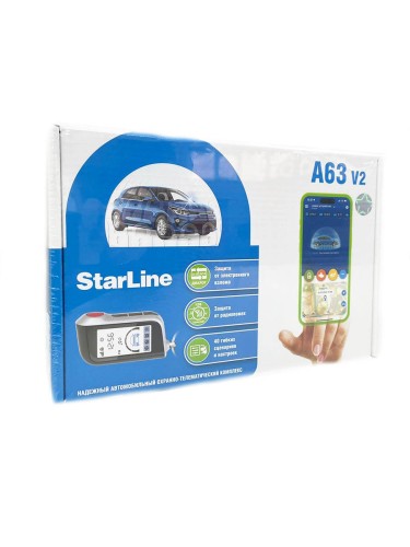 Автосигнализация StarLine A63 v2 LTE ECO 
