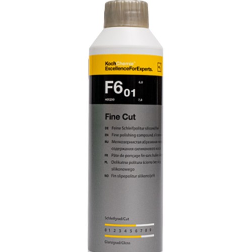Koch Chemie Fine Cut F6.01 - мелкозернистая абразивная политура 250мл