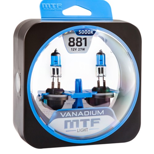 Галогенные лампы MTF Light Vanadium H27 5000K (пара)