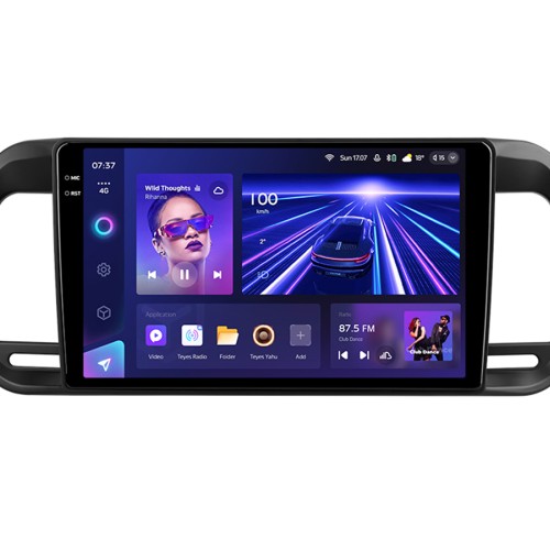 Штатная магнитола Teyes X1 Wi-Fi + 4G для Brilliance M2 BS4 2006-2010 9&quot; (4+64G) 