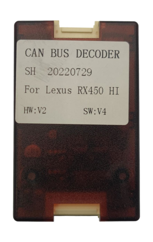 Установочный комплект Wide Media 10" для Lexus RX270, RX350 2016-2019 левый руль (0Din)