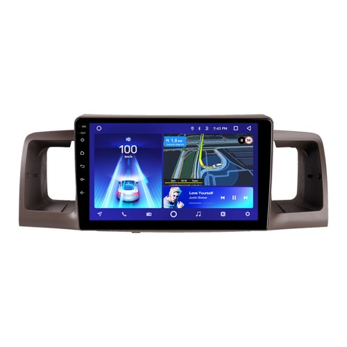 Штатная магнитола Teyes X1 Wi-Fi + 4G Toyota Corolla E130 E120 2000-2004 9" (2+32Gb)