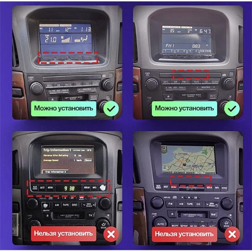 Штатная магнитола Teyes CC3 2K Lexus RX300 XU10 1997-2003 9&quot; (F2)