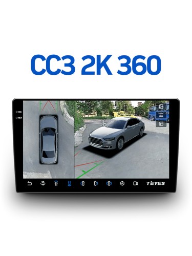Штатная магнитола Teyes CC3 2K 360° Audi TT 2 8J 2006-2014 9"