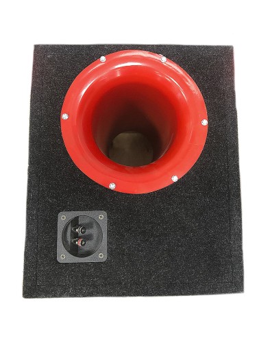 Короб под сабвуфер 12" (30 см) / труба 16 см (фанера) 