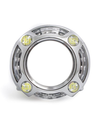 Маска (бленда) для билинз 3,0 дюйма Optima Porsche Panamera Style (пара)