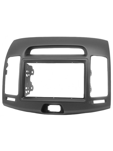 Переходная рамка для установки магнитолы Carav Hyundai Elantra (HD), Avante (HD) 2006-2010 2Din (11-680) черный