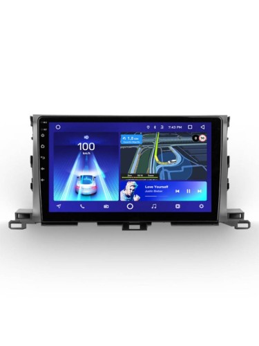 Штатная магнитола Teyes CC2 Plus Toyota Highlander 3 XU50 2013-2018 10.2" (Вариант A) нет функции отображения заднего хода