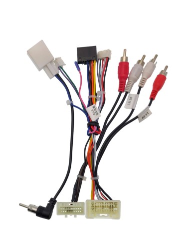 Комплект проводов для установки в Toyota 2003 - 2013 (осн, ант, м/руль, RCA-in) Тип3