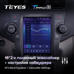 Штатная магнитола Teyes TPRO 2 Toyota Highlander 2 XU40 (MJD) 2007-2013