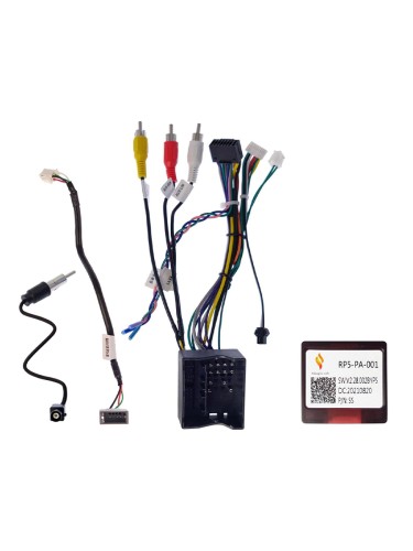 Комплект проводки для установки в Peugeot Traveller (основной, CAN)