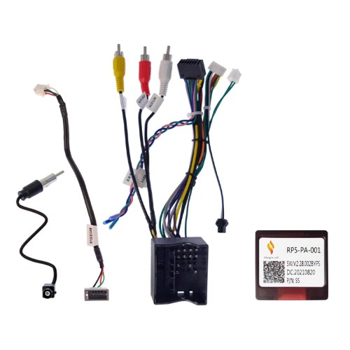 Комплект проводки для установки в Peugeot Traveller (основной, CAN)