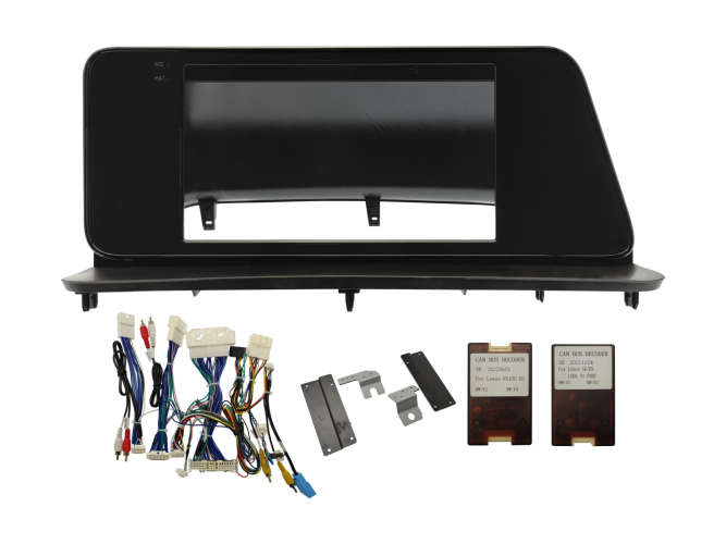 Установочный комплект Wide Media 10" для Lexus RX270, RX350 2016-2019 Тип2 левый руль