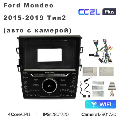 Штатная магнитола Teyes CC2L Plus 9" для Ford Mondeo 2015-2019 Тип2 (авто с камерой)