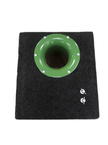 Короб под сабвуфер 10" (25 см) / труба 11 см (фанера) 