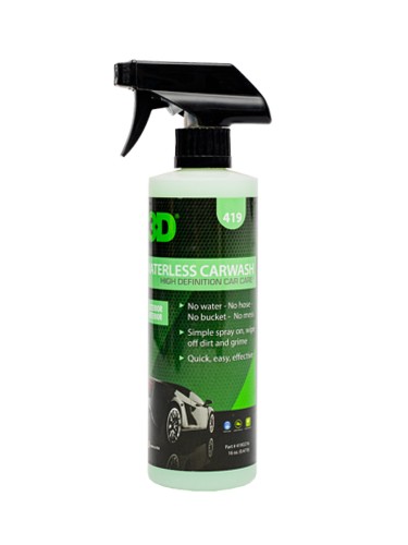 3D Waterless Car Wash - безводное чистящее средство для автомобилей 0,48л