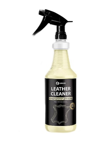 GraSS "Leather Cleaner" - крем-кондиционер для поверхностей из кожи 1л