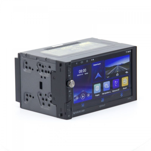 Магнитола (головное устройство) 2Din Eplutus CA734 Android 10.0, 50Wx4, 2ГБ+32ГБ, Wi-Fi, 7", 1024х600, USB, Bluetooth 5.0, GPS, AUX