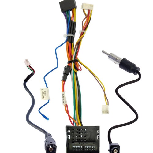 Комплект проводов для установки в VW, Skoda 2003+ (основной 40 pin, антенна, USB)